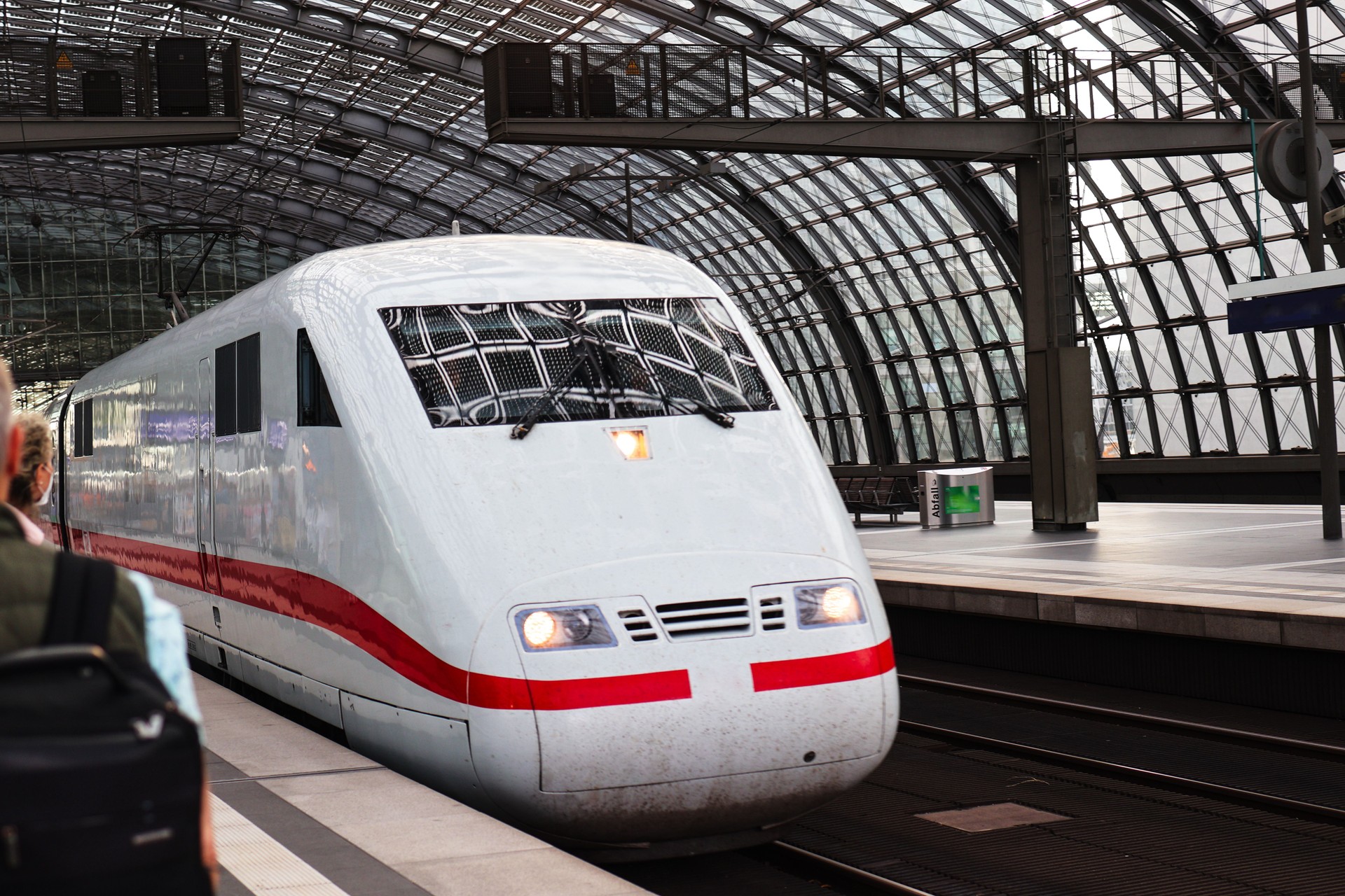 fast train at the station
